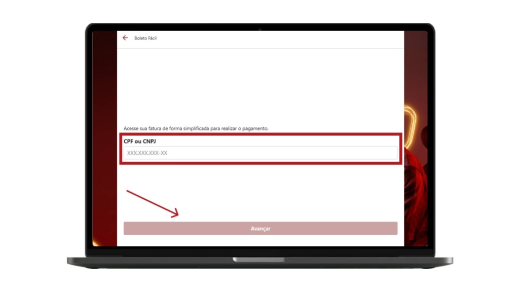 Passo 4 de 6 de como pagar a fatura Desktop na Área do Cliente Passo 4 de 6 de como pagar a fatura da Desktop no site, pela Área do Cliente.