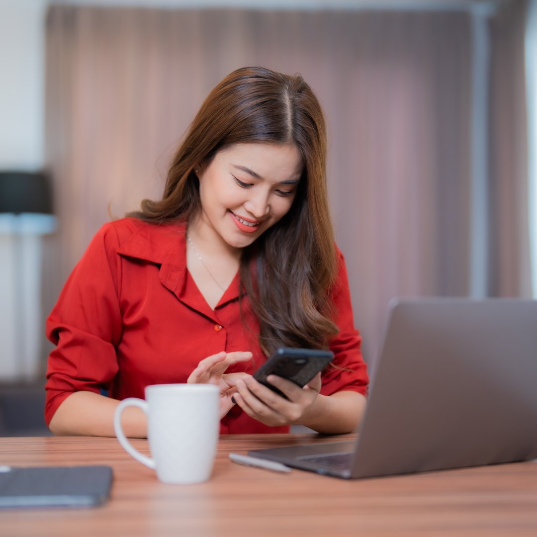 Moça solicitando a Segunda Via do Boleto Desktop