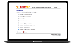 Imagem da tela do aplicativo Globoplay referente ao passo 2 do processo de cadastro e acesso via computador