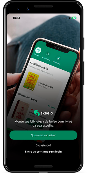 Tela inicial do aplicativo Skeelo.