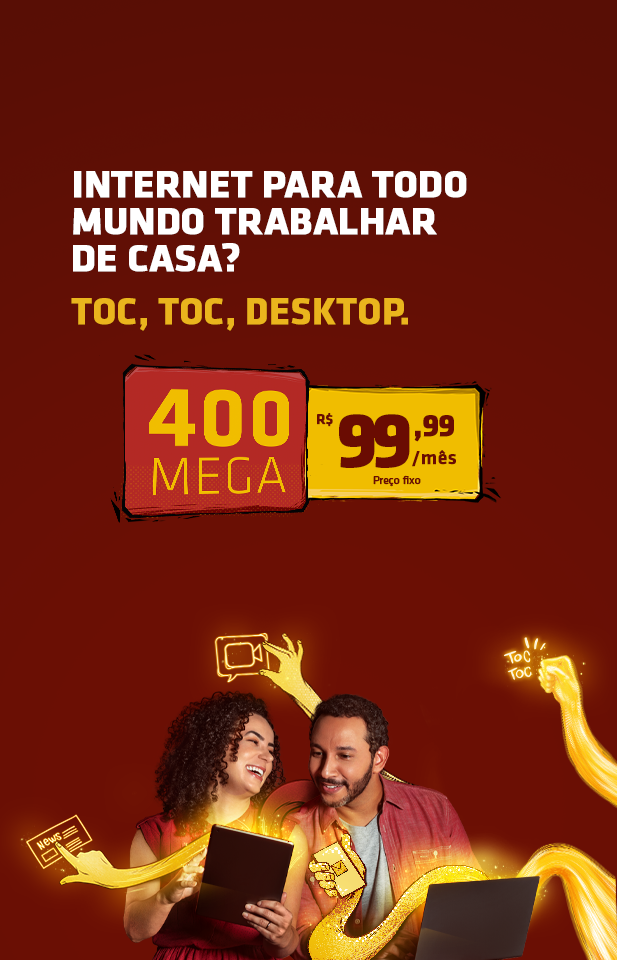 Desktop  Planos de Internet 100% Fibra Óptica em SP