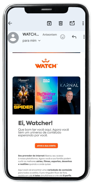 Passo 8 para ativar HBO Max com o seu plano Desktop no celular