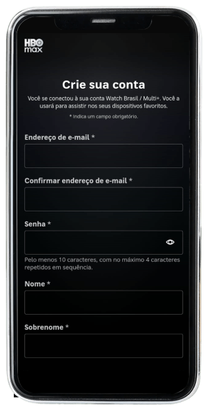 Passo 19 para ativar HBO Max com o seu plano Desktop no celular