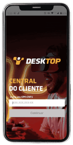 Passo 1 para ativar Disney+ no app da Desktop pelo celular