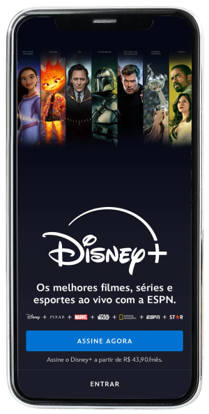 Passo 15 para ativar Disney+ no app da Desktop pelo celular