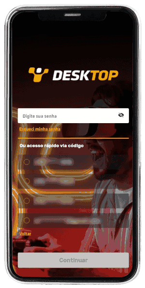 Passo 2 para ativar Disney+ no app da Desktop pelo celular