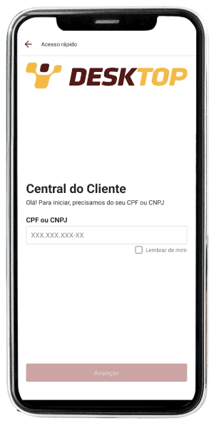 Passo 01 para ativar o serviço Desktop Play