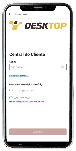 Passo 02 para ativar o serviço Desktop Play