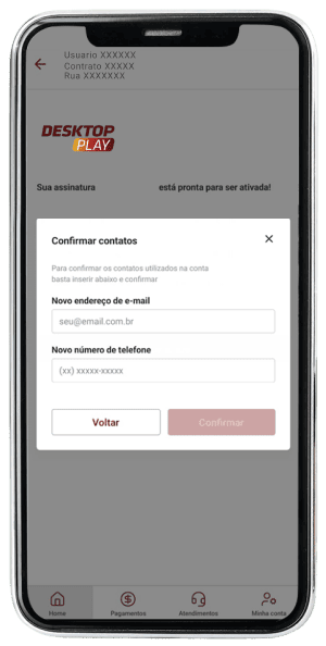 Passo 06 para ativar o serviço Desktop Play
