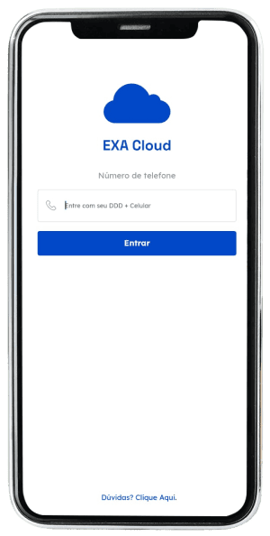 Passo 10 para ativar Exa Cloud no app da Desktop pelo celular