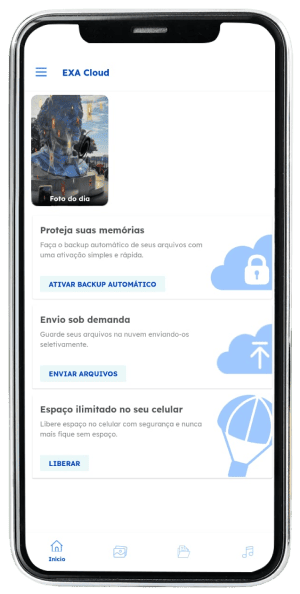 Passo 14 para ativar Exa Cloud no app da Desktop pelo celular