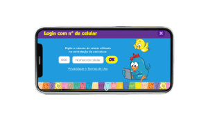 Passo 12 para ativar Galinha Pintadinha no app da Desktop pelo celular