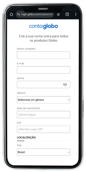 Passo 11 para ativar Globoplay no app da Desktop pelo celular