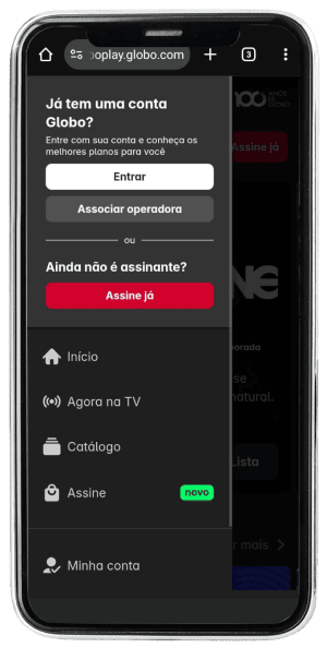 Passo 13 para ativar Globoplay no app da Desktop pelo celular