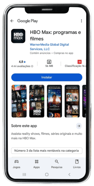 Passo 12 para ativar HBO Max no app da Desktop pelo celular