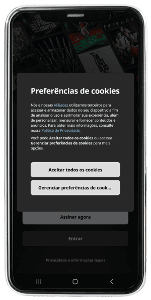 Passo 15 para ativar HBO Max no app da Desktop pelo celular