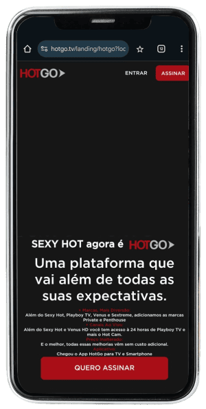 Passo 7 para ativar HotGo no app da Desktop pelo celular