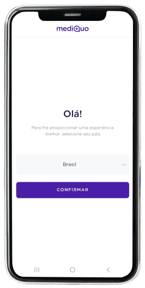 Passo 7 para ativar MediQuo no app da Desktop pelo celular