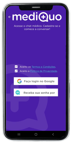 Passo 8 para ativar MediQuo no app da Desktop pelo celular