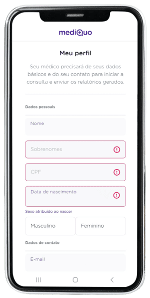 Passo 9 para ativar MediQuo no app da Desktop pelo celular