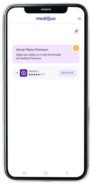 Passo 10 para ativar MediQuo no app da Desktop pelo celular