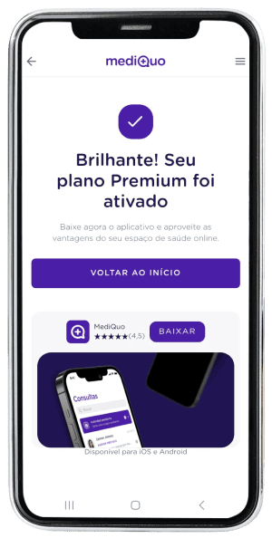 Passo 13 para ativar MediQuo no app da Desktop pelo celular