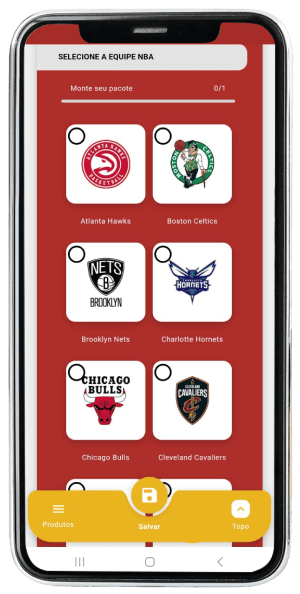 Passo 10 para ativar NBA Team Pass no app da Desktop pelo celular