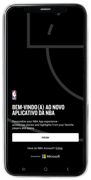 Passo 12 para ativar NBA Team Pass no app da Desktop pelo celular