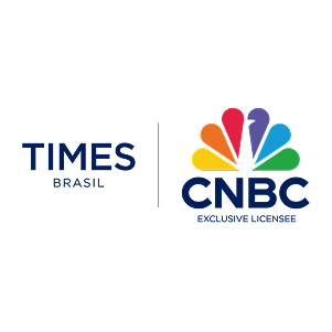 Logo do canal Times Brasil / CNBC, disponível com a Desktop Internet.
