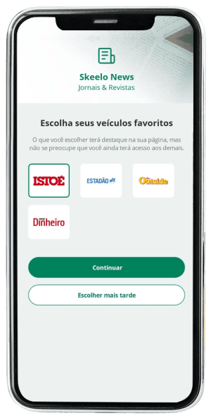 Passo 9 para ativar Skeelo News pelo celular